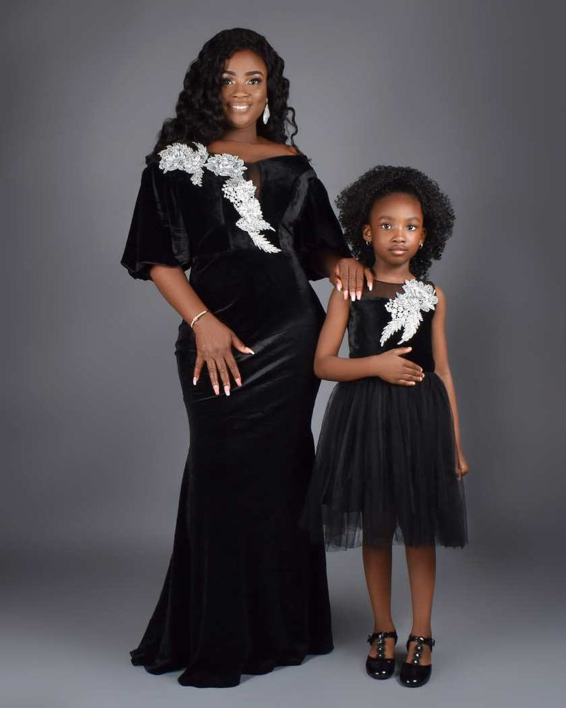 Aduke Mummy and Me Dinner Gown Set