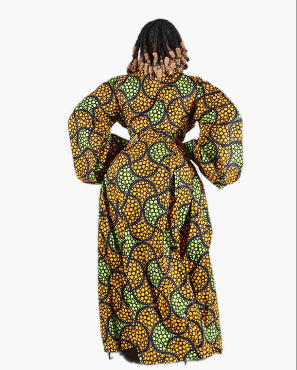 African Print Ngozi Kimono