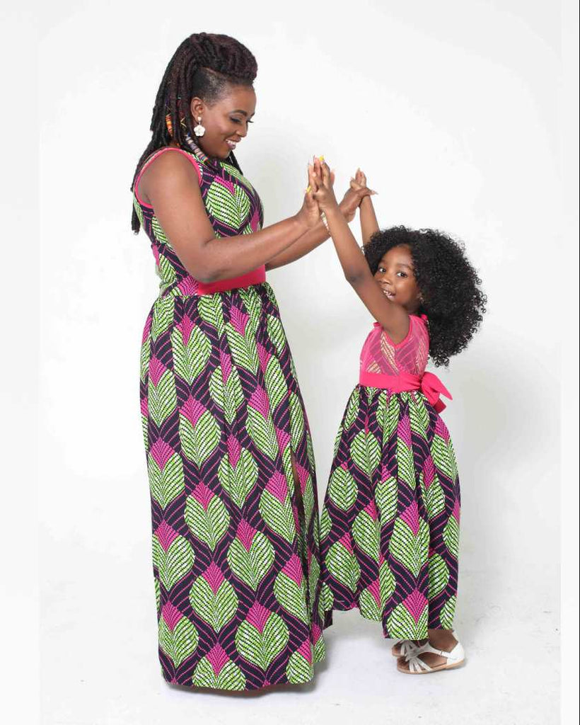 African Print Bella Mom and I Set