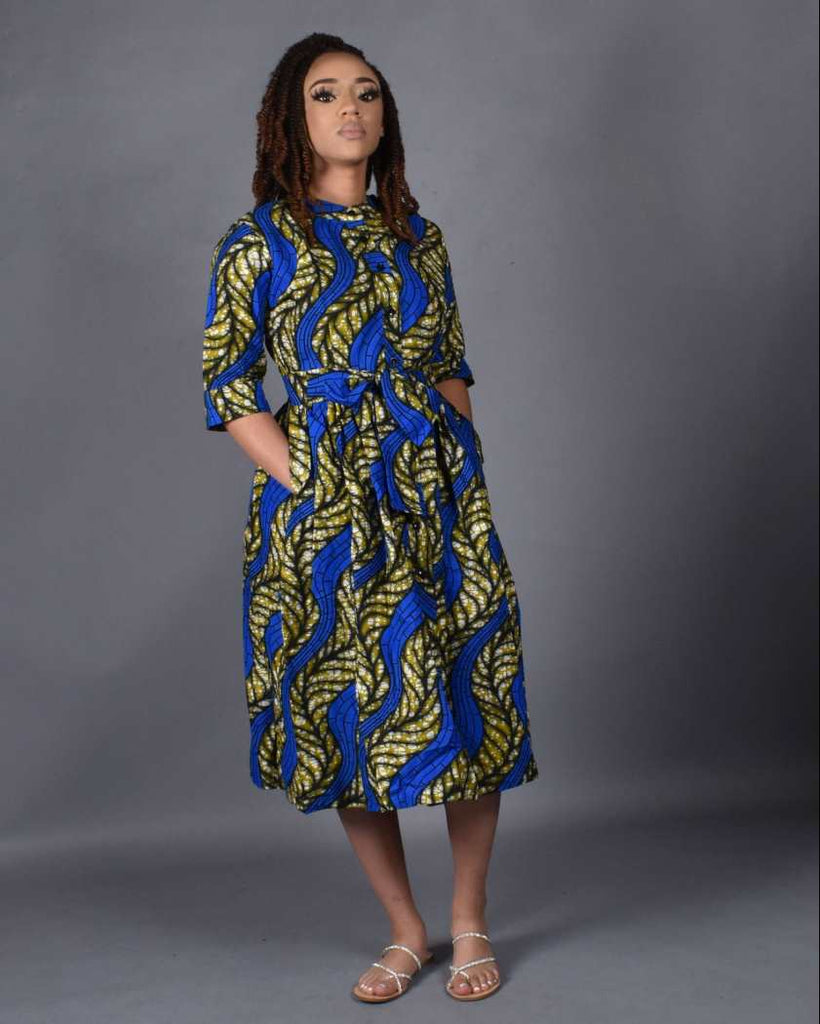 Oreke African Print Dress